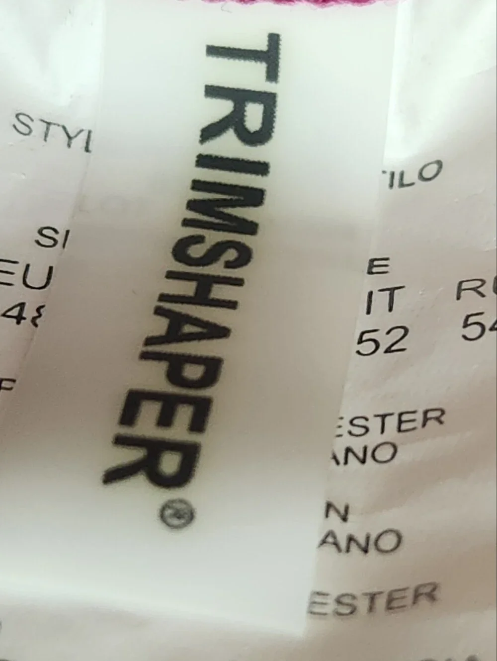 TRIMSHAPER Pinks Swim Top